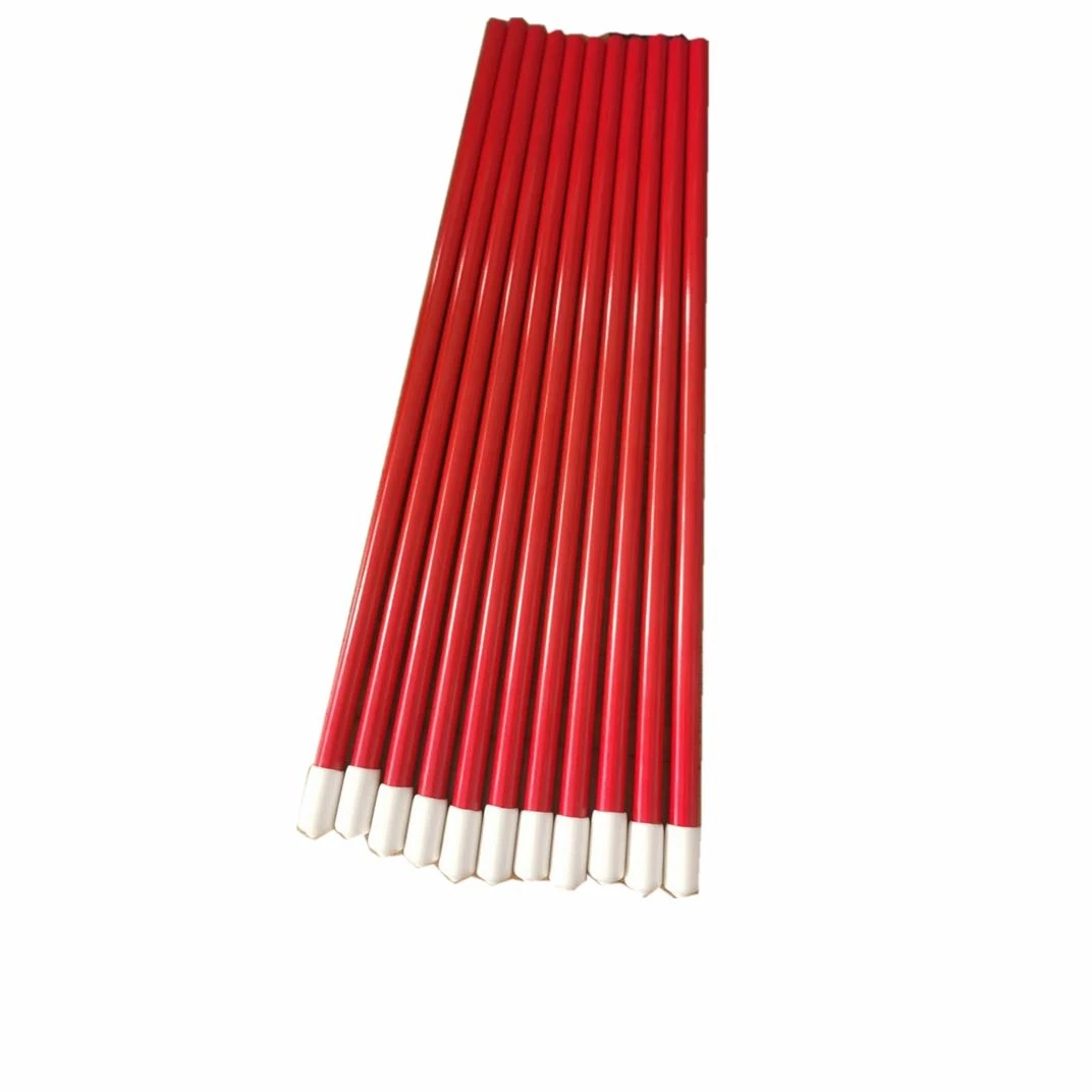 9mm Red Powder Coating Sluminium Tube Profile3