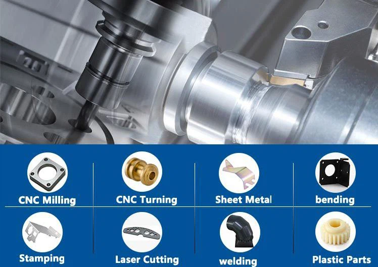 Spare Parts Aluminum Steel Part Abs Cnc Machining Service (1)